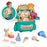 2025 Pet Care Play Set Doctor Kit For Kids, 16 Pcs Doctor Pretend Play Vet Dog Grooming Toys Puppy Dog Carrier Feeding Dog Backpack Gifts.Logistics Is Randomly Sent By UPS,USPS,FEDEX.